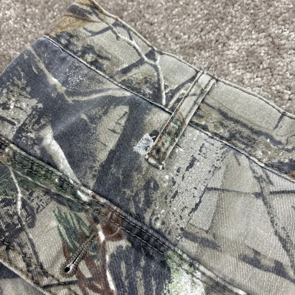 Vintage Y2K Realtree Camo‎ Baggy Cargo Pants Large (36x31)